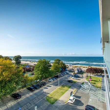 Marine Hotel Apartament Prywatny Studio Widok Na Morze Basen Sauna Jacuzzi 5 Pietro Kolberg Exterior foto